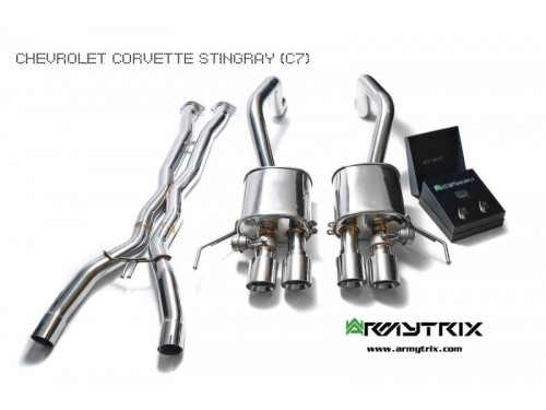 Armytrix Chevrolet Corvette C7 Z06 (2014-2019) Tłumik końcowy Exhaust