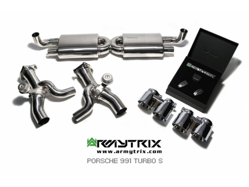 Armytrix Porsche 911 Turbo (991) Turbo-back Exhaust