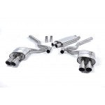 Milltek Sport Ford Mustang GT 5.0 S550 15-17 Cat-back Quad-Outlet Resonated (EC) Exhaust