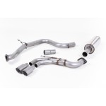 Milltek Sport VW Golf 7 GTD Cat-back Resonated (EC) Exhaust